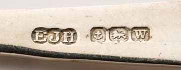 Eight miscellaneous silver spoons of various makers, various dates, 1822-1967