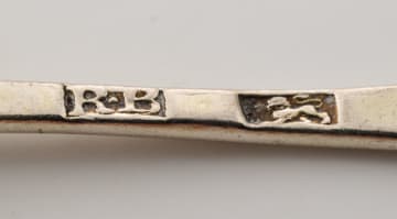 Eight miscellaneous silver spoons of various makers, various dates, 1822-1967