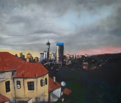 Karl Gietl; Dusk from Troyeville