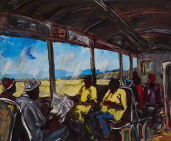 Charles Kamagwana; Journey by Train