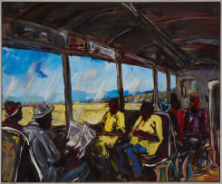 Charles Kamagwana; Journey by Train