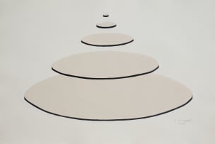 Joachim Schönfeldt; Social Pyramid Diagram (Beige), from The Model Men series