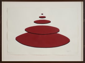 Joachim Schönfeldt; Social Pyramid Diagram (Brown), from The Model Men series