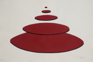Joachim Schönfeldt; Social Pyramid Diagram (Brown), from The Model Men series