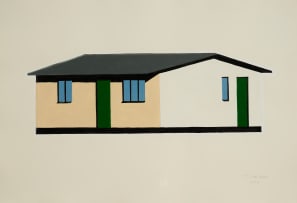Joachim Schönfeldt; House with Green Doors, from The Model Men series