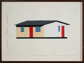 Joachim Schönfeldt; House with Red Doors, from The Model Men series