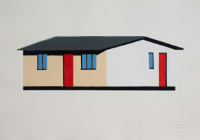 Joachim Schönfeldt; House with Red Doors, from The Model Men series