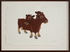 Joachim Schönfeldt; Three-Headed Cow, from the Model Men series