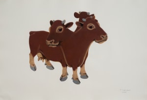 Joachim Schönfeldt; Three-Headed Cow, from the Model Men series
