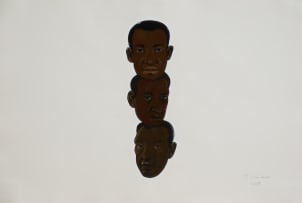 Joachim Schönfeldt; Three Heads, from The Model Men series
