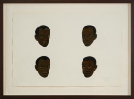Joachim Schönfeldt; Four Faces, from The Model Men series