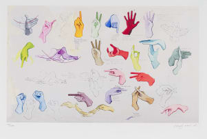 Susan Woolf; Taxi Hand Signs, two