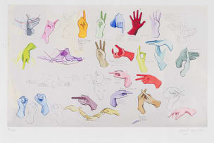Susan Woolf; Taxi Hand Signs, two