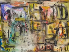 Eli Kobeli; Township Scene