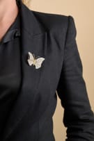 En-tremblant butterfly brooch