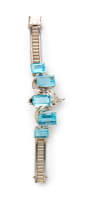 Aquamarine bracelet