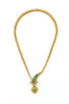 Marshall & Sons; Victorian serpent necklace