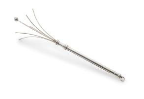 A silver cocktail swizzle stick, Deakin & Francis Ltd, Birmingham, c.1894-1993