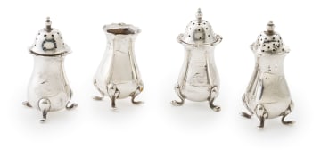 A George V silver salt, ES Barnsley & Co, 1917