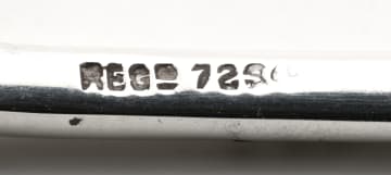 Four George V silver teaspoons, Mappin & Webb Ltd, Sheffield, 1925