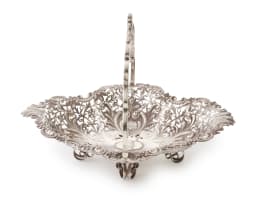 An Edward VII silver basket, James Dixon & Sons Ltd, Sheffield, 1901