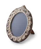 An Elizabeth II silver-mounted frame, John Bull Ltd, 1981