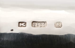 Six South African silver napkin rings, Radoslav Kirov, retailed for Spilhaus, late 20th century