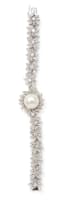 Diamond and South Sea pearl ring and bracelet set