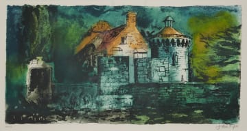 John Piper; Scotney Castle V (Levinson 347)