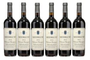 Meerlust; Cabernet Sauvignon; 2015; 6 (1 x 6); 750ml