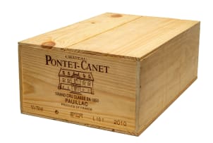 Pontet-Canet; Pauillac; 2010; 12 (1 x 12); 750ml
