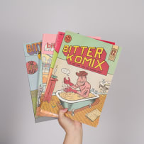 Anton Kannemeyer and Conrad Botes (eds); Bitterkomix 5 and 8 - 16, six