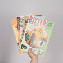 Anton Kannemeyer and Conrad Botes (eds); Bitterkomix 5 and 8 - 16, six
