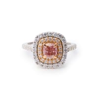 Fancy Pink Diamond Ring