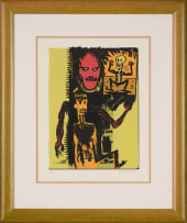 Conrad Botes; Untitled (Figures and Laughing Skeleton)