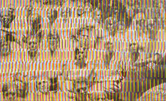 Marsi van de Heuvel; Untitled (Red, Blue and Yellow) I
