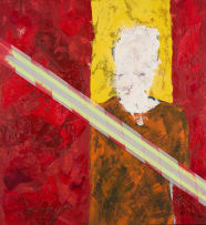 Lwando Dlamini; Untitled Portrait III, diptych