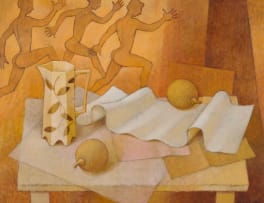 Bronwen (Jinny) Heath; Still Life with Greek Runners