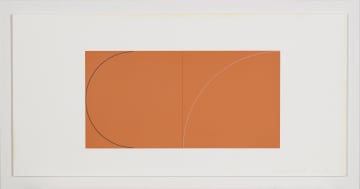 Robert Mangold; Multiple Panel Paintings 1973-1976 C (RM12), nine