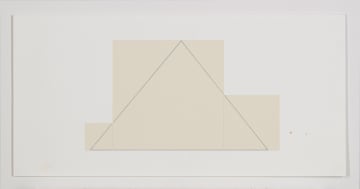 Robert Mangold; Multiple Panel Paintings 1973-1976 C (RM12), nine
