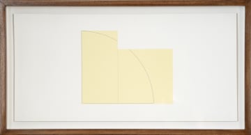 Robert Mangold; Multiple Panel Paintings 1973-1976 C (RM12), nine