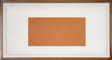 Robert Mangold; Multiple Panel Paintings 1973-1976 C (RM12), nine