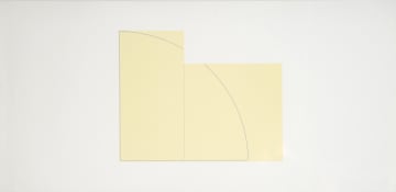 Robert Mangold; Multiple Panel Paintings 1973-1976 C (RM12), nine