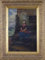 British School, 19th Century; Fisherman's Daughter