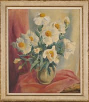Emily Isabel Fern; White Flowers in a Jug