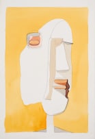 Sidney Goldblatt; Abstracted Head with Yellow
