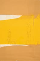 Sidney Goldblatt; Two Figures in Gold and Tan