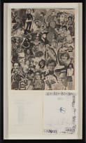 Walter Battiss; The Poetic Image, poster; The Poetic Image, poster key; Rubber Stamp Non-Poem, three