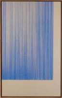 Morné Visagie; To Join the River of Hours, the Sea of Years (Cobalt), diptych