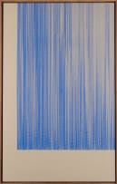 Morné Visagie; To Join the River of Hours, the Sea of Years (Cobalt), diptych